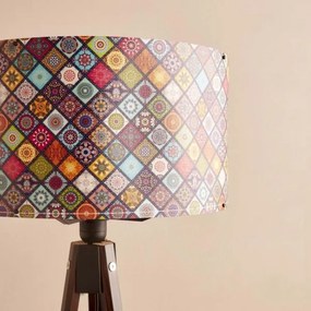 Lampă de podea AYD 1xE27/40W/230V maro/multicolor