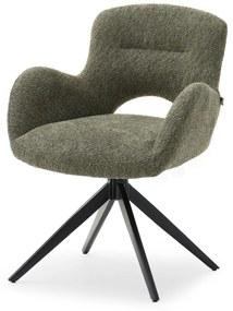 Scaun Milla (verde + negru). 1111185