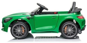 Mașină electrică Baby Mix Mercedes-Benz GTR-SAMG, verde