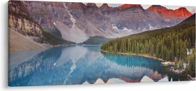 Tablou - Peisaj montan din Canada (120x50 cm)
