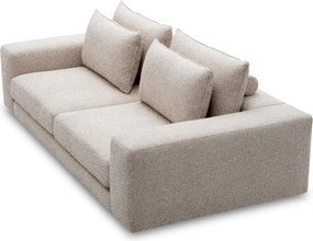 Canapea design LUX Lounge Club L, Nuoro greige