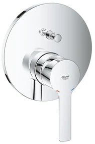 Baterie cada Grohe Lineare, diverter, monocomanda, crom - 24064001