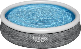 Piscină Gonflabilă Bestway Gri 5377 L 366 x 76 cm