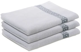 Prosop de maini GREEK alb 50 x 90 cm, 100% bumbac