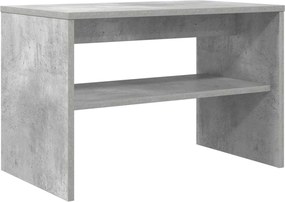 vidaXL Cabinet TV Gri din beton 60 x 35 x 40 cm Lemn compozit