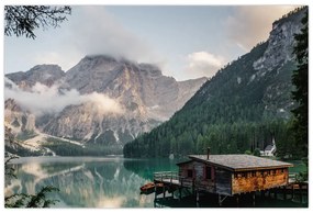 Tablou - Lake Prags (90x60 cm)