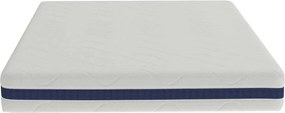Saltea cu Spuma Memorie Poliuretanica, Grosime 18cm, Husa 3D detasabila - 90x200