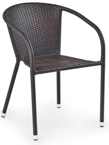Scaun de grădină Miras (maro închis). 769623