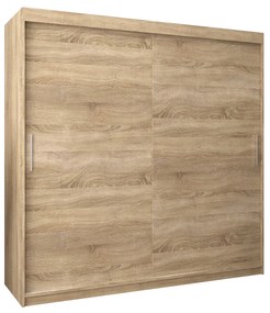 Dulap de haine 200 cm Toki (stejar sonoma + stejar sonoma). 1064858