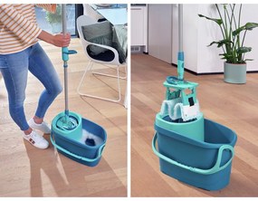 Mop cu găleată și detergent pentru podele Clean Twist M Ergo - LEIFHEIT