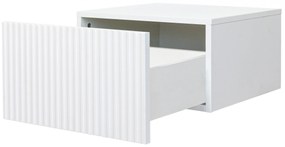 Set noptiere suspendate Nicole 46 cm - alb