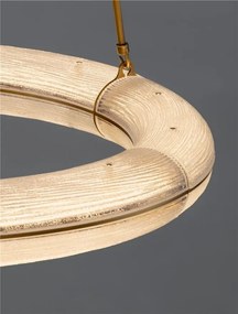 Lustra LED suspendata design decorativ GLOREE D-75cm