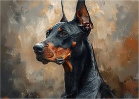 Tablou - Portretul lui Dobrman (70x50 cm)