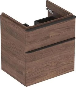 Geberit 500.352.JR.1 - Corp sub chiuvetă Smyle Square 61,7x58,4 cm, nuc