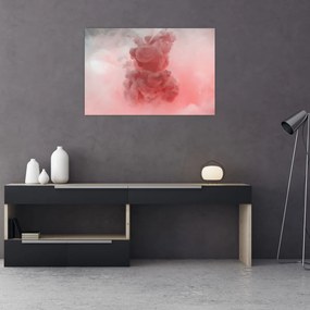Tablou - Fum roșu (90x60 cm)