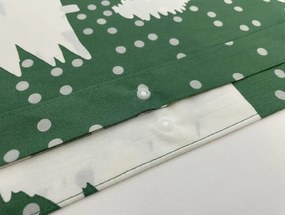 Lenjerie de pat din bumbac EVERGREEN DREAMS verde Dimensiune lenjerie de pat: 70 x 90 cm | 140 x 200 cm