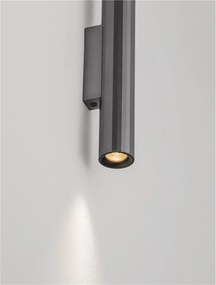 Aplica LED iluminat sus si jos RIVETA nickel negru