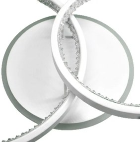 Lustră LED dimabilă aplicată LED/55W/230V 3000-6500K + telecomandă