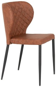Scaune de dining maro coniac 4 buc. Pisa – House Nordic