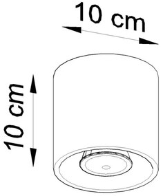 Plafonieră spot ORBIS 1 1xGU10/40W/230V