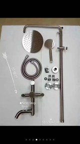 Coloana Dus Inox Satinat, Smack Inox