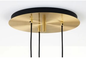 Lustră pe cablu Jupiter 2019 ALAS 3xGU10/10W/230V auriu