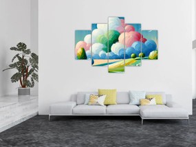 Tablou - Peisaj cu nor (150x105 cm)