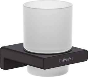 Suport periute de dinti Hansgrohe AddStoris negru mat