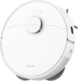 Aspirator robot Dreame L10s Plus RLL42SD, 7000 Pa, 5200 mAh, 60 W, Pana la 145 m², Statie de incarcare si golire automata, Autonomie de 155 minute, Alb