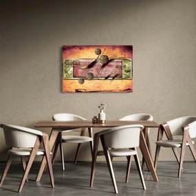 Tablou abstract (90x60 cm)