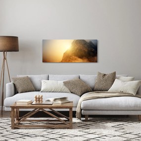 Tabloului muntelui în ceață (120x50 cm)
