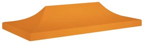 vidaXL Acoperiș pentru cort de petrecere, portocaliu, 6x3 m, 270 g/m²