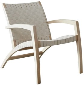 Fotoliu din lemn de stejar Findahl by Hammel Luna, bej