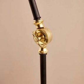 Lampadar AYD, 1x E27, 40 W, 230 V, negru/maro