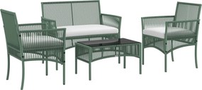 Outsunny Set de Mobilier pentru Curte, Verde Inchis