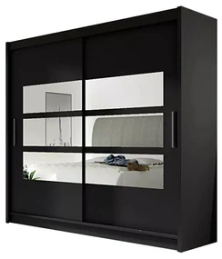 Dulap de haine Baker III (negru). 786013