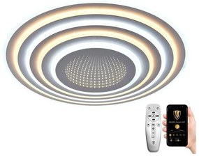 Plafonieră LED dimabilă LED/140W/230V 3000-6500K + telecomandă