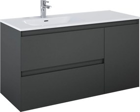 Elita Split dulap 120x45.8x63.5 cm sub chiuveta pe perete antracit RE011206256010