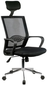 Scaun de birou Feodora (Negru). 1069455