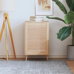 vidaXL Ușă de dulap cu design lambriu, 69x49,4 cm, lemn masiv de pin