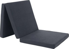 Saltea pliabilă, spumă, 65x180, gri, LEVI 65