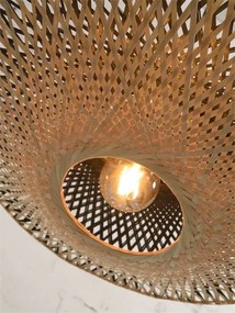 Lampadar din bambus KALIMANTAN orizontal L natur, 60cm