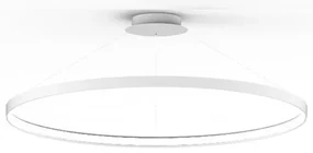 Lustra LED suspendata design modern circular CIRCLE 110, alb LA0717/1 - WH ZL