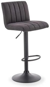Scaun tip bar Harriet (Gri + Negru). 1048598