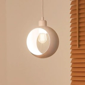 Duolla - Pendul pe cablu IRONLINE 1xE27/15W/230V, alb
