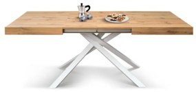 MASA TIFANY BLAT RUSTIC - 140 cm / 90 / h 77 - ALB
