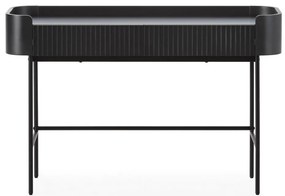 Masă consolă neagră 40x120 cm Willa – MOME
