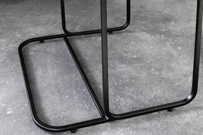 Set de 2 masute auxiliare Abstract auriu/ argintiu A-43516 VC