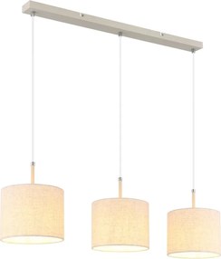 Lustra moderna cu 3 pendule DELEON
