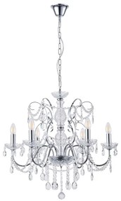 Lustră pe lanț 6xE14/15W/230V